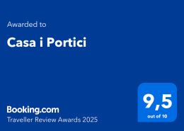 Booking Traveller Review Awards 2025 Casa i Portici